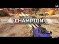 Octane Kill Leader & Championship - my first one versus one for a championship in Apex Legends