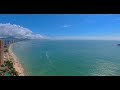 #4K DCI #Relax 2022-08-13 Rainbow Bay blue sky and white clouds 5 hours. 虹海湾蓝天白云5小时