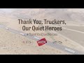 Thank You, Truckers - Our Quiet Heroes