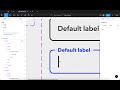 Create a TEXT FIELD Component With an ANIMATED Label (Figma Tutorial)