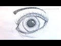 How to draw a realistic eye for beginners