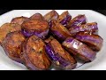 Eggplant is so fragrant, nutritious, glutinous and sweet, eating six times a week is not greasy,