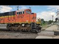 BNSF Coal Train at Fontaine Blvd level crossing