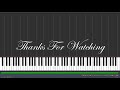 Fall - Clack Chen [Intro] Easy Piano Tutorial