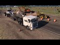 American Truck Simulator Tractor Big Bud 600 Special Transport Cargo Mod #gameplay #games