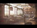 Rooftop Lounge Coffee Shop Ambience - Relaxing Jazz Music with Chill Morning