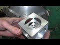 Three cubes in a cube on a lathe How to make a cube in a cube