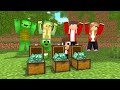 JJ and Mikey Family in SQUID GAME - Maizen Minecraft Animation