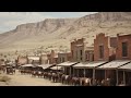 Old Time Cowboys in Western Pioneer Towns | Cowboy Music | 1 Hour