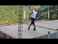 Skating in  St.Lucia