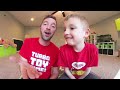 FATHER SON MINI PING PONG! / + Trick Shots!