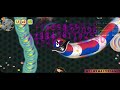 Wormate.io Fast Super Pro Level 58 Worm Almost Hitting Level 59 In This Video Killing Noobs!