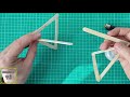 Estructura mágica. Make an Impossible Anti-Gravity Structure. Tensegrity structure.