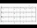 SIX VERY EASY PIECES nº 1 (Andante) - String Quartet SHEET MUSIC