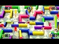 Mario Party 10 Minigames - Princess Peach Vs Princess Daisy Vs Mario Vs Waluigi (Hardest CPU)