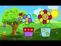 Draw and paint colorful Flower Pot step by step  Art tips for kids Toddlers