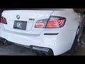 BMW M5 F10 with Meisterschaft Exhaust (Muffler + Mid-Pipes) - Twin Turbo V8 LOUD REVS