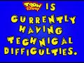 Toon Disney technical difficulties (July 19, 2024, SD feed)