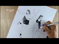 Easy Drawing || Girls Drawing | How to draw Girls BFF | Best Friends drawing || girl Drawing