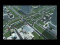 Cities: Skylines - Comparison of Continuous Flow Intersection to a 4-Way Intersection