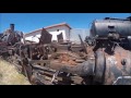 ABANDONED steam engine junk yard Oregon
