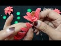 A Simple Way to Make Flowers from Foamiran | A very easy way to make Foamiran Flowers