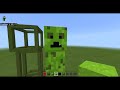 building big creeper in Minecraft