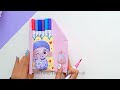 DIY Unicorn paper craft / How to make unicorn school supplies /School hacks / Back to school