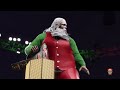Santa vs Krampus vs Jack Skellington vs Kevin vs Ralphie Xmas Title Tables Match MO34 2023 WWE2k PPV