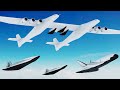 The Stratolaunch Roc: The World’s Weirdest Airplane